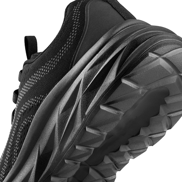 [ActiveMesh] Men's Comfortable Mesh Lifestyle Shoes - BLACK - 5